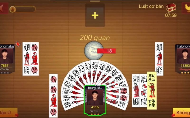 cách xếp bài chắn đúng luật
