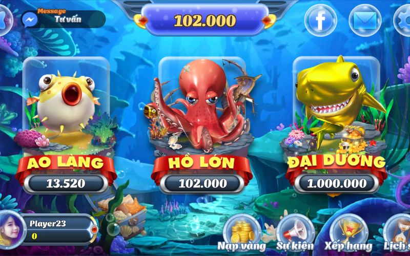 cách chơi game bắn cá Thần Tài săn kho báu siêu tốc