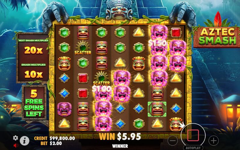 slot nữ tu sĩ Aztec cùng nhiều tính năng thưởng lớn