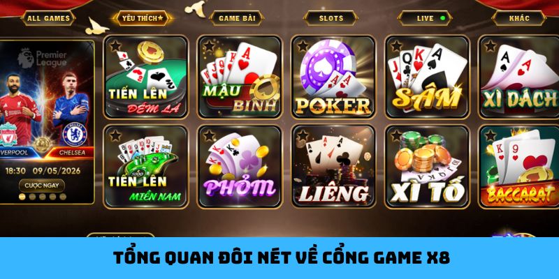 Tổng quan đôi nét về cổng game X8